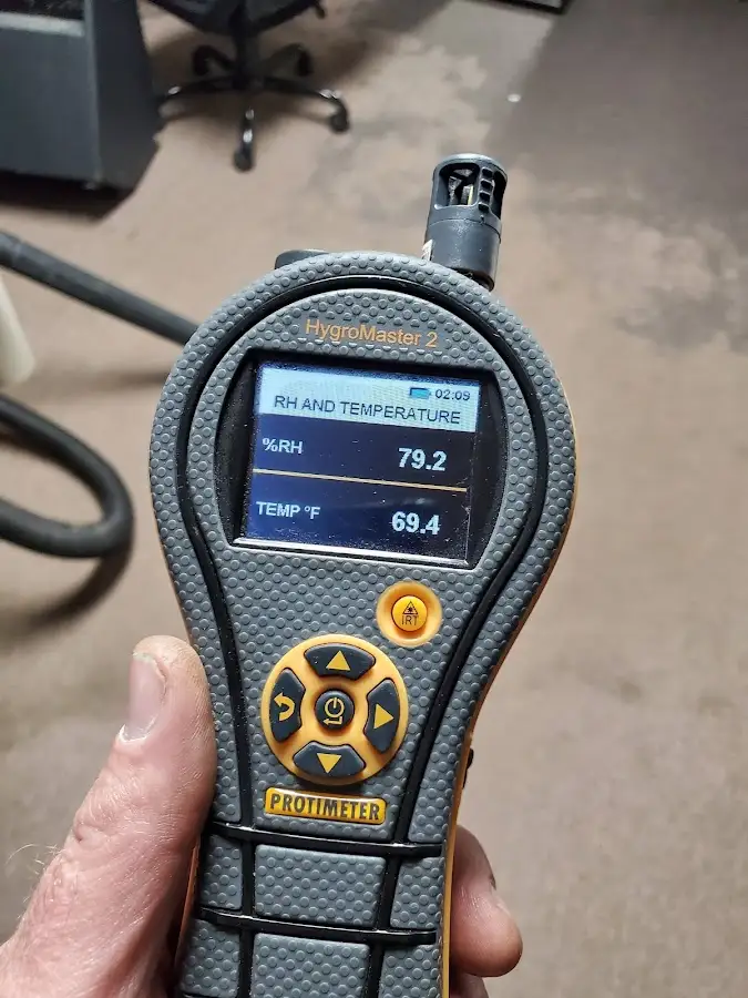 Moisture meter humidity assessment for Mold Remediation & Removal in Oakland Park